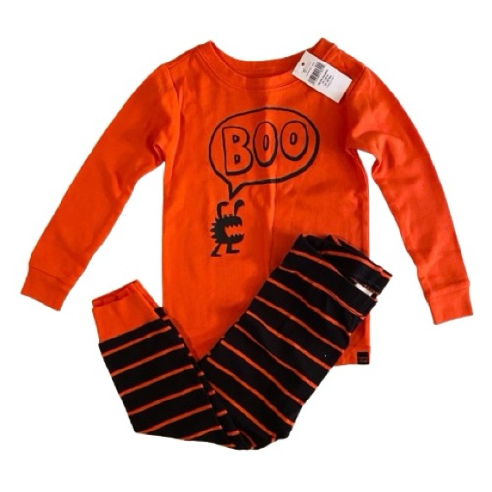 Baby Gap Cotton Boo PJ’s Size 18-24 mos Halloween Cute Monster NWT